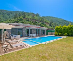 Villa Hayat 1 | Fethiye Kayaköy’de Jakuzili ve Özel Havuzlu Kiralık Villa