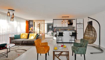 Açık Mutfak - Salon