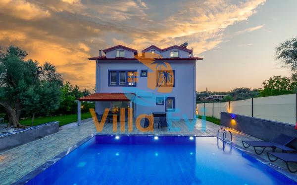 Villa Buse | Seydikemer’de Doğayla İç İçe 3 Odalı Kiralık Villa