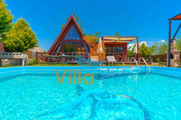 Villa Bulut | Kalkan Yeşilköy Korunaklı Havuzlu Bungalov