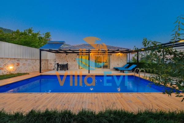 Villa Celia | Kalkan İslamlar Balayı Villası | Özel Havuzlu Kiralık Villa