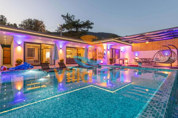 Villa DK | Kalkan İslamlar Korunaklı Kiralık Villa