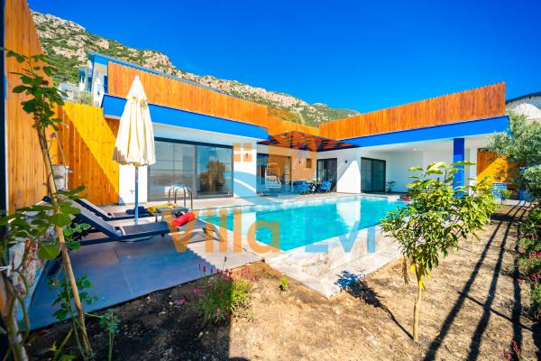 Villa Efulim | Kalkan Kördere Deniz Manzaralı Özel Havuzlu Villa