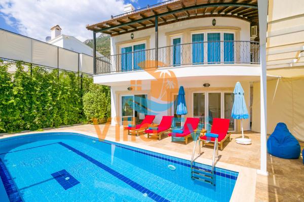 Villa Fora | Kalkan Kızıltaş Deniz Manzaralı Kiralık Villa