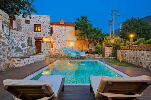 Villa Yusuf Paşa Konağı | Kayaköy Özel Havuzlu Villa