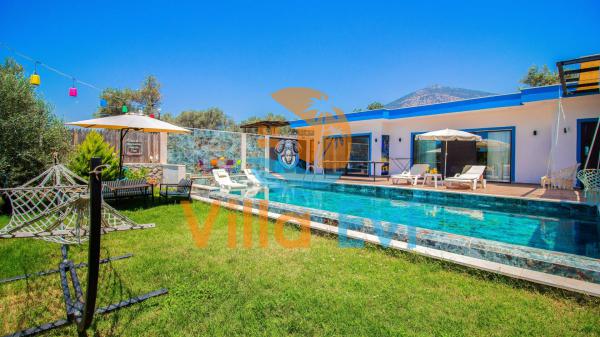 Villa Piker House | Kalkan Çayköy Korunaklı Kiralık Villa