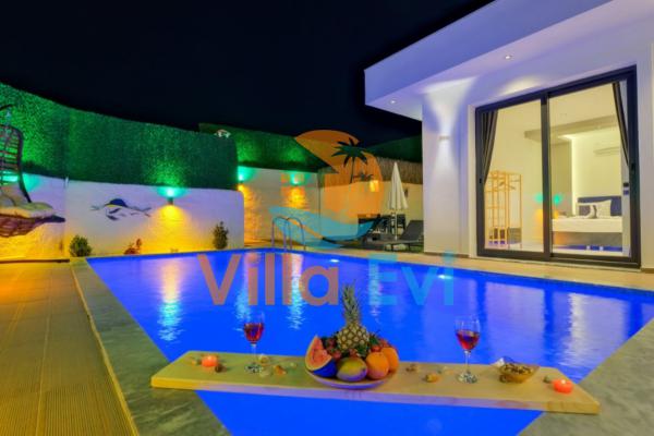 Villa Sitrin | Fethiye Muhafazakar Kiralık Villa | Özel Havuzlu Tatil Villası