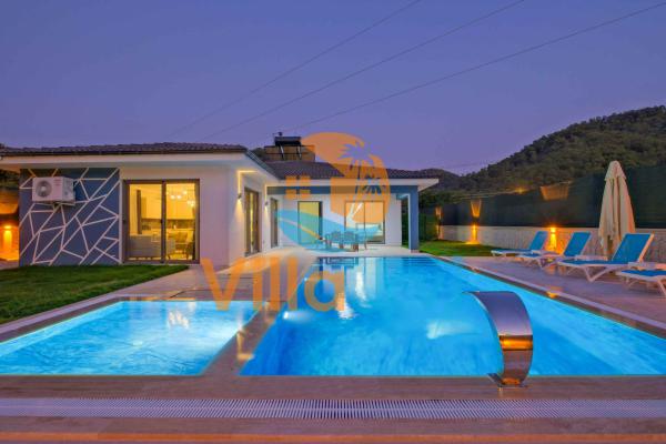 Villa Turkuaz B | Göcek İnlice Kiralık Villa | Özel Havuzlu Tatil Villası